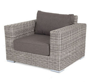 Кресло из искусственного ротанга Боно gray 4sis