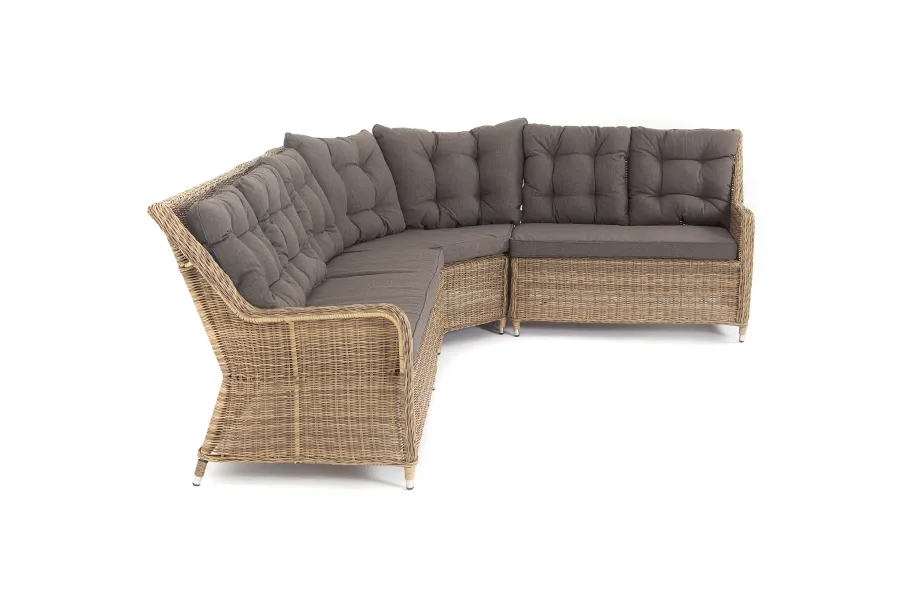 Модульный диван из ротанга Бергамо 4sis