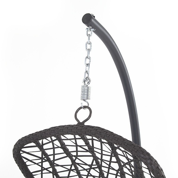 Плетеное подвесное кресло Виши белое 4sis