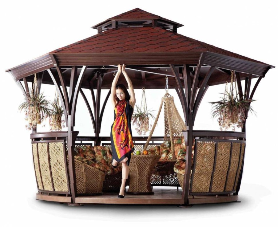 Беседка Грация L полиамидная Garden