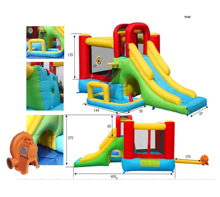 Батут Приключение Happy Hop