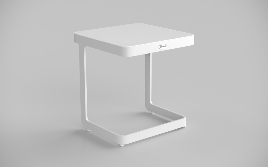 Шезлонг Sogno S бело-бежевый Gardenini