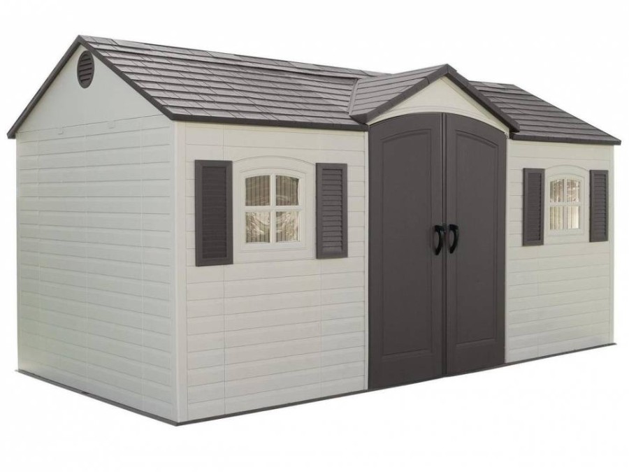 Пластиковый сарай LifeTime 15x8 фута Garden