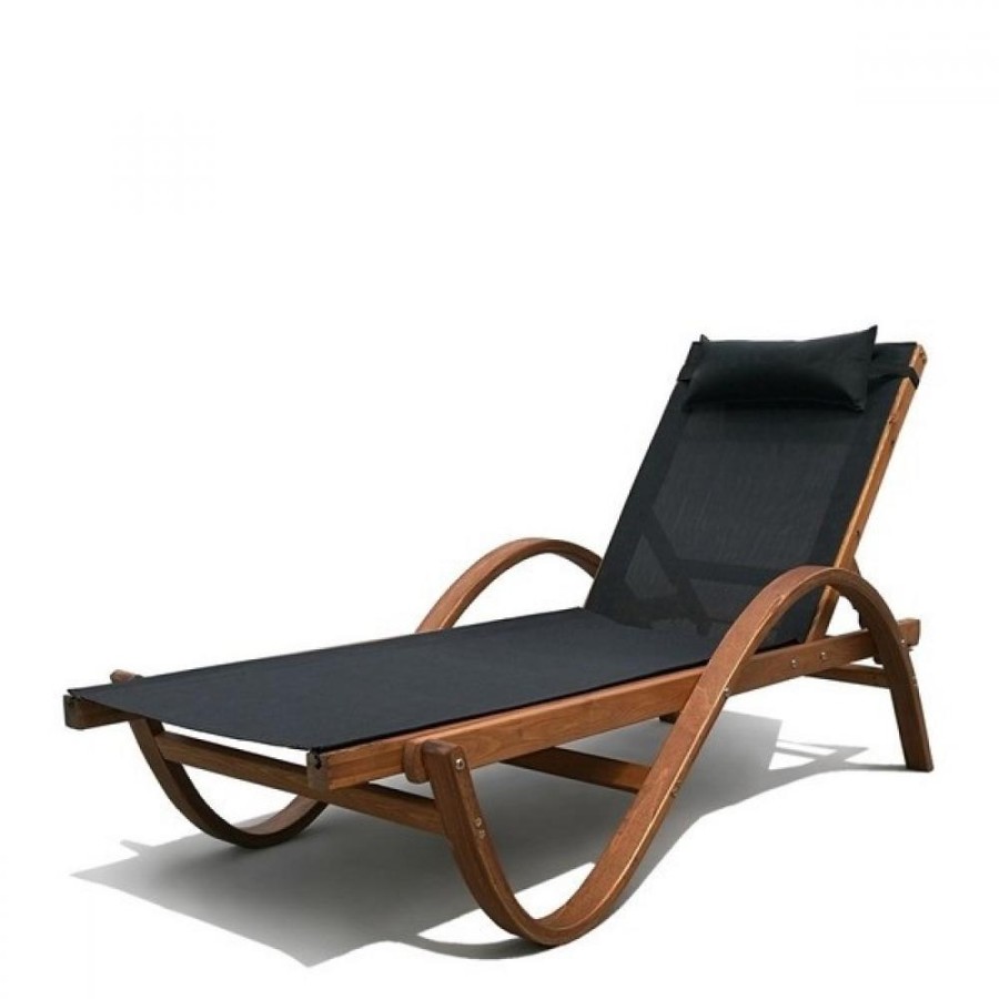 Шезлонг-лежак Мальта AFM-511 Black Афина
