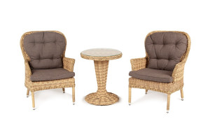 Кофейный набор из искусственного ротанга Алиса 4sis