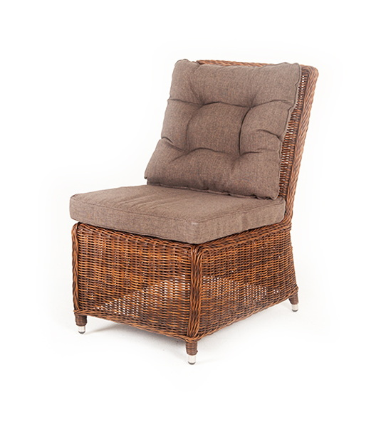 Модульный диван из ротанга Бергамо Brown 4sis