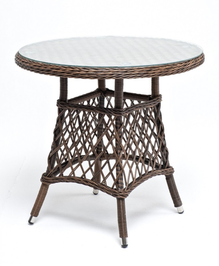 Обеденная группа Эспрессо-80 R коричневая 4sis