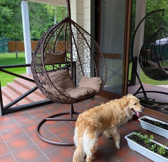 Подвесное кресло GUSTO BROWN Gardenini