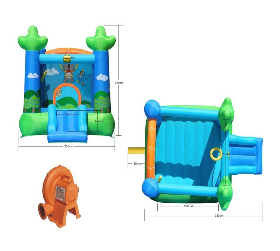 Батут Прыжок в небо Happy Hop