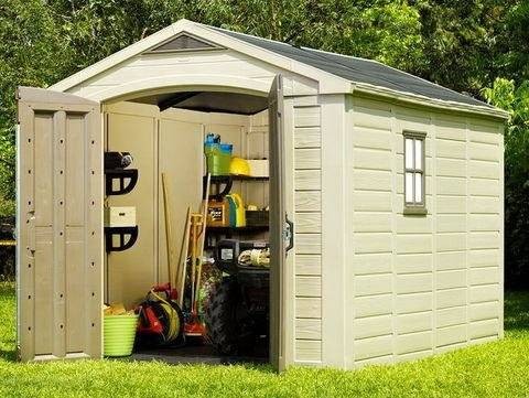 Пластиковый сарай Factor 8x11 фута Keter