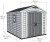 Пластиковый сарай Factor 8x11 фута Keter