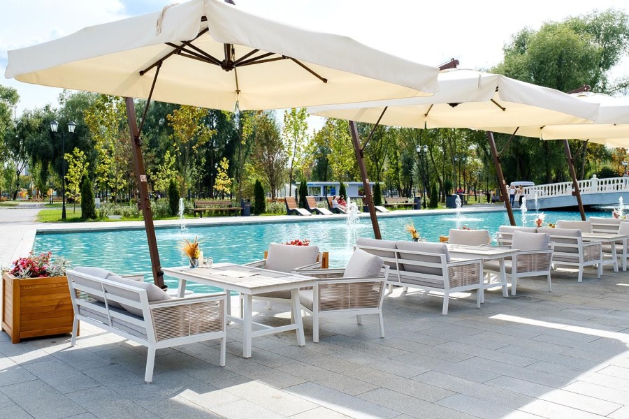 Диван 2-местный Сан Ремо из роупа бежевый 4sis