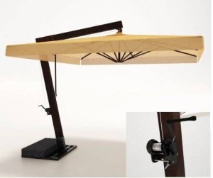 Зонт «Усиленный» на боковой опоре 5.0 х 5.0 Garden Зонт «Усиленный» на боковой опоре 5.0 х 5.0 Garden