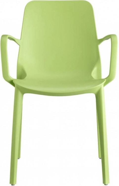 Кресло пластиковое Ginevra зеленое Scab Design 